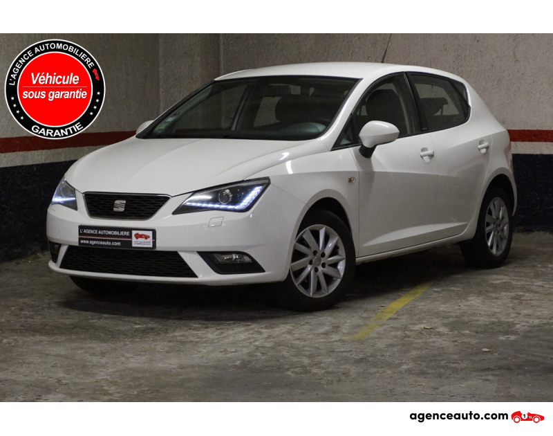 Achat voiture occasion, Auto occasion pas cher | Agence Auto Seat Ibiza 1.2 TSi 105 i-Tech 5 Portes EuroV Blanc Année 2013 Manuelle Essence